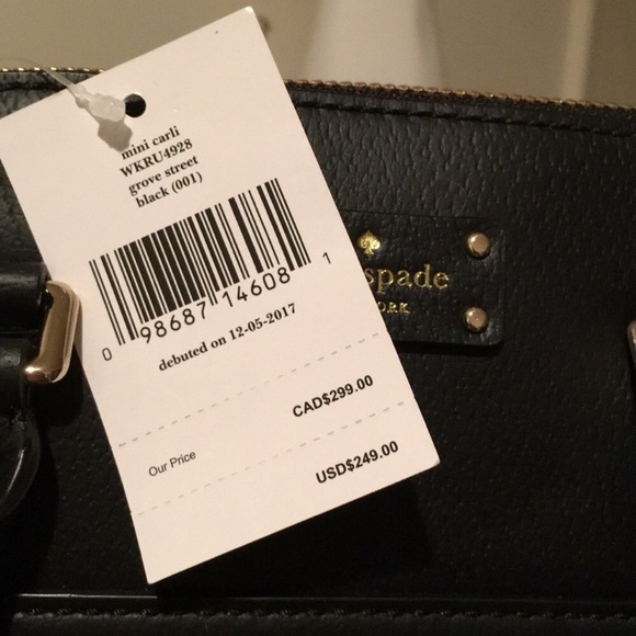 Brand New Kate Spade Mini Carli Grove Street Bag - Picture 5 of 5